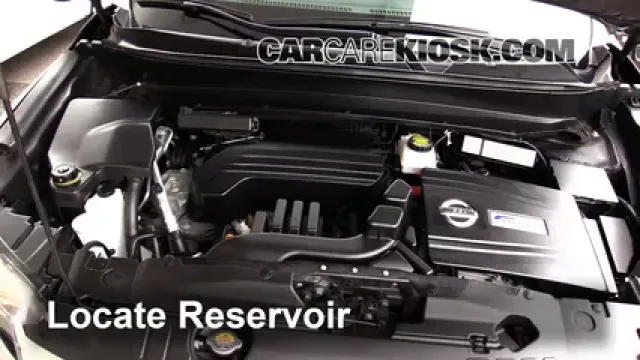 2014 Nissan Pathfinder SL Hybrid 2.5L 4 Cyl. Supercharged Liquide essuie-glace Ajouter du liquide
